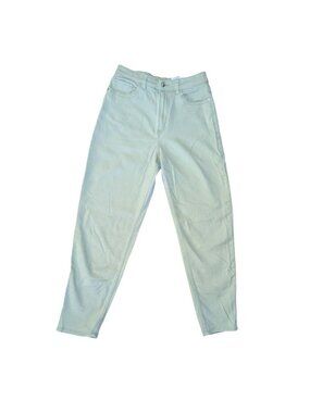 H&M Divided High Waisted Tapered Neutral Pants 4